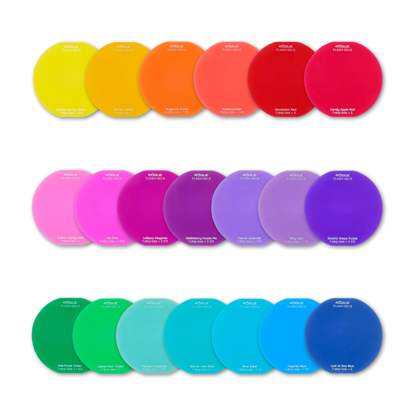 Rogue Round Flash Gels