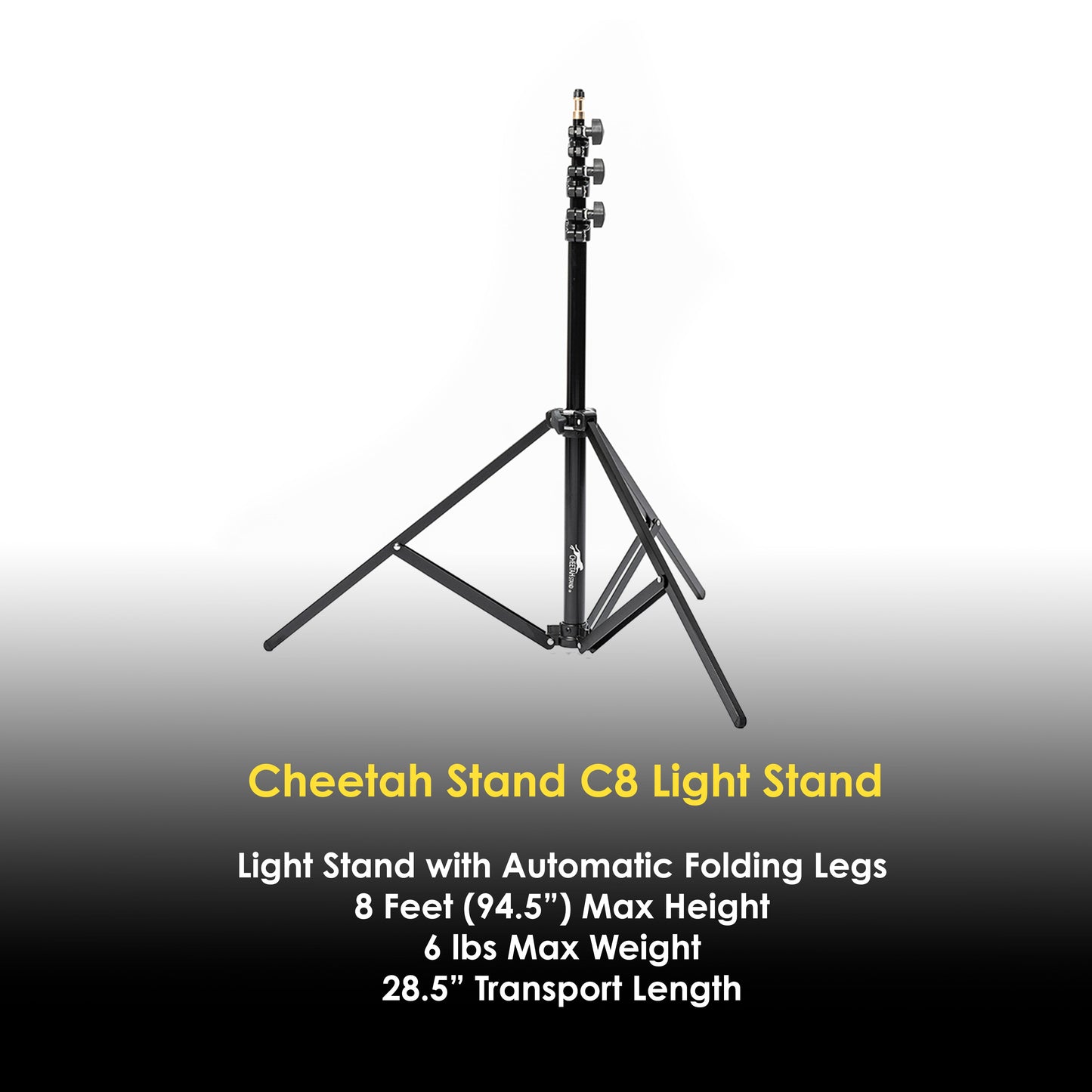 
                  
                    Cheetah Stand C8 Light Stand
                  
                