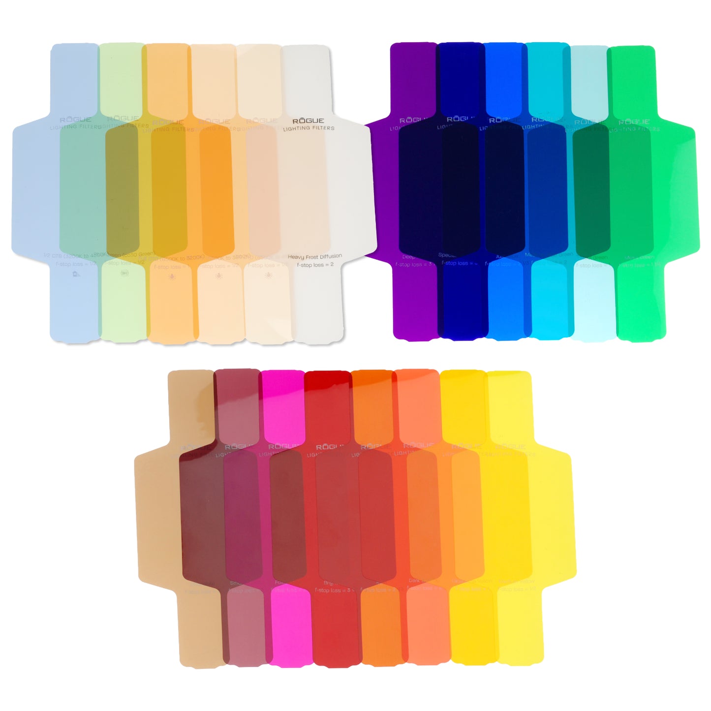 Rogue Flash Gels: Kit de filtros combinados