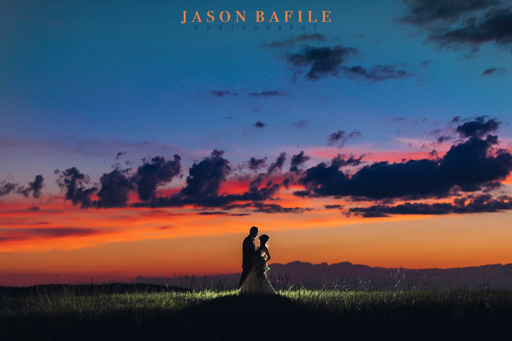 Jason Bafile Uses the Rogue Grid to Create Memorable Backlit Wedding Day Portraits