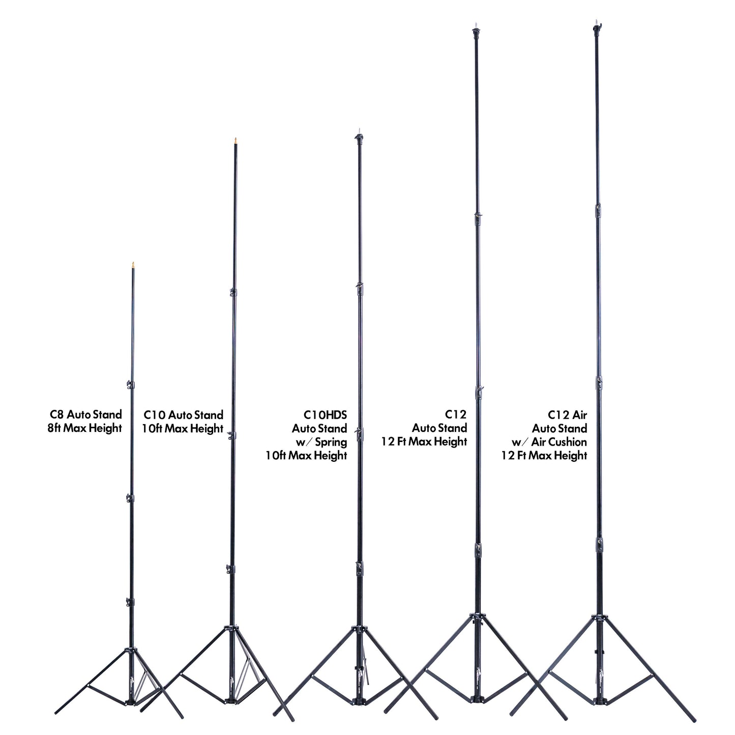 
                  
                    Cheetah Stand C10 Support d'éclairage - Support d'éclairage 10 pieds
                  
                