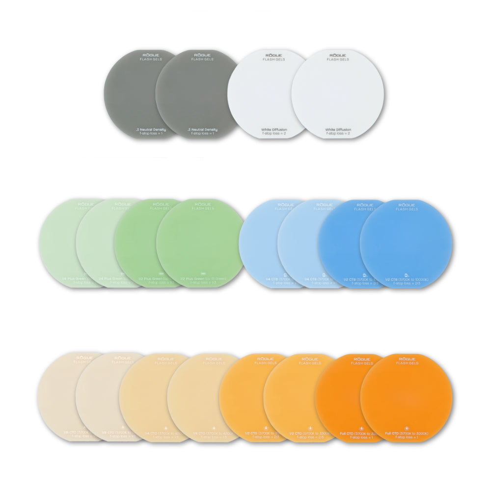 
                  
                    <tc>Rogue</tc> Kit de gels Round Flash 20 - Collection Correction des couleurs
                  
                