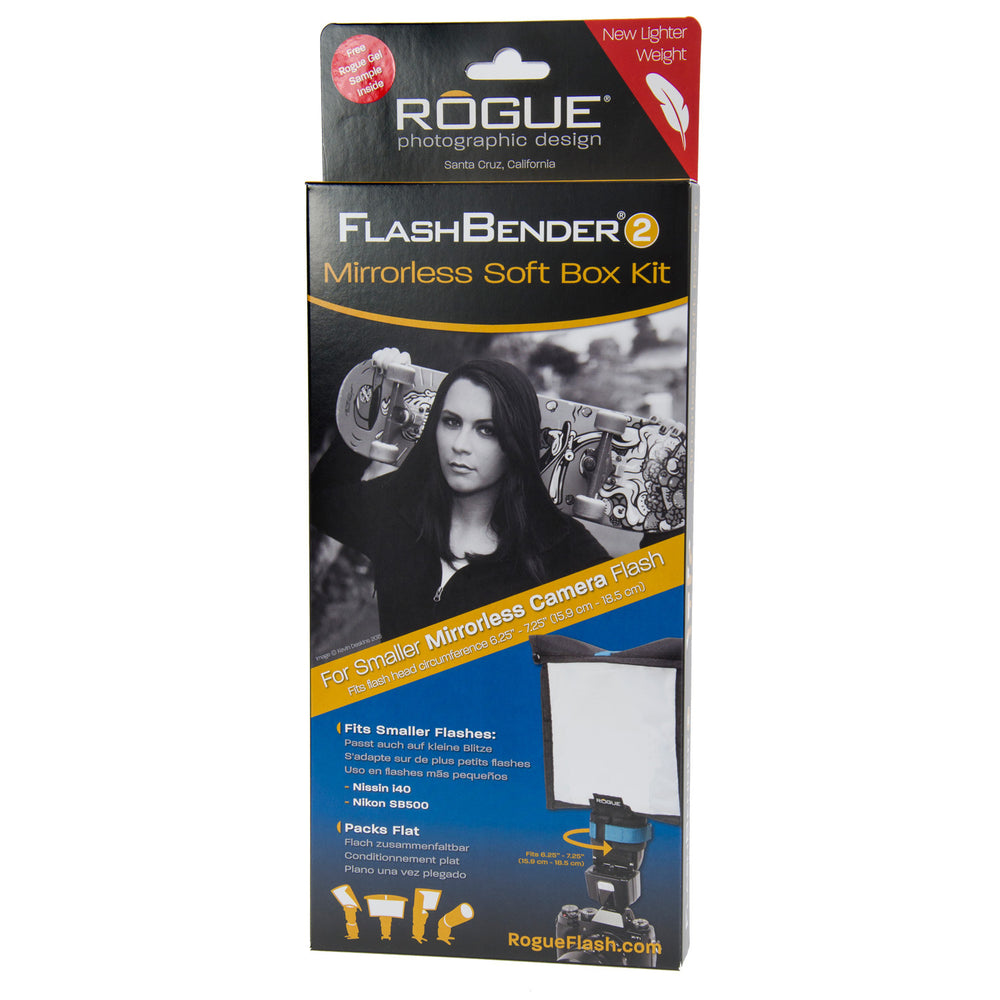 
                  
                    DEUXIÈME USINE : <tc>Rogue</tc> FlashBender 2 - Kit de boîte à lumière sans miroir (sans emballage de vente au détail)
                  
                