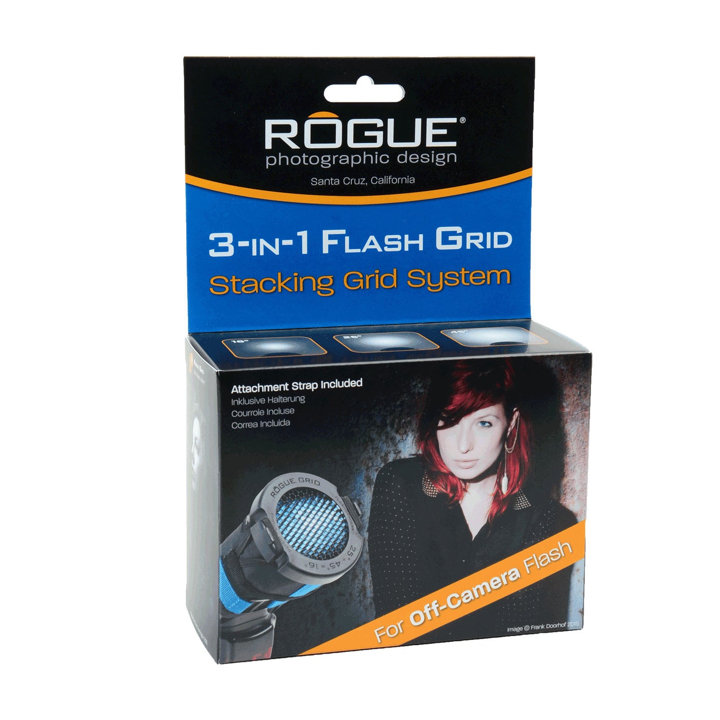 
                  
                    Rogue 3-in-1 Flash Grid mit weißen Grid-Einsätzen und 3-Gel-Starter-Set
                  
                