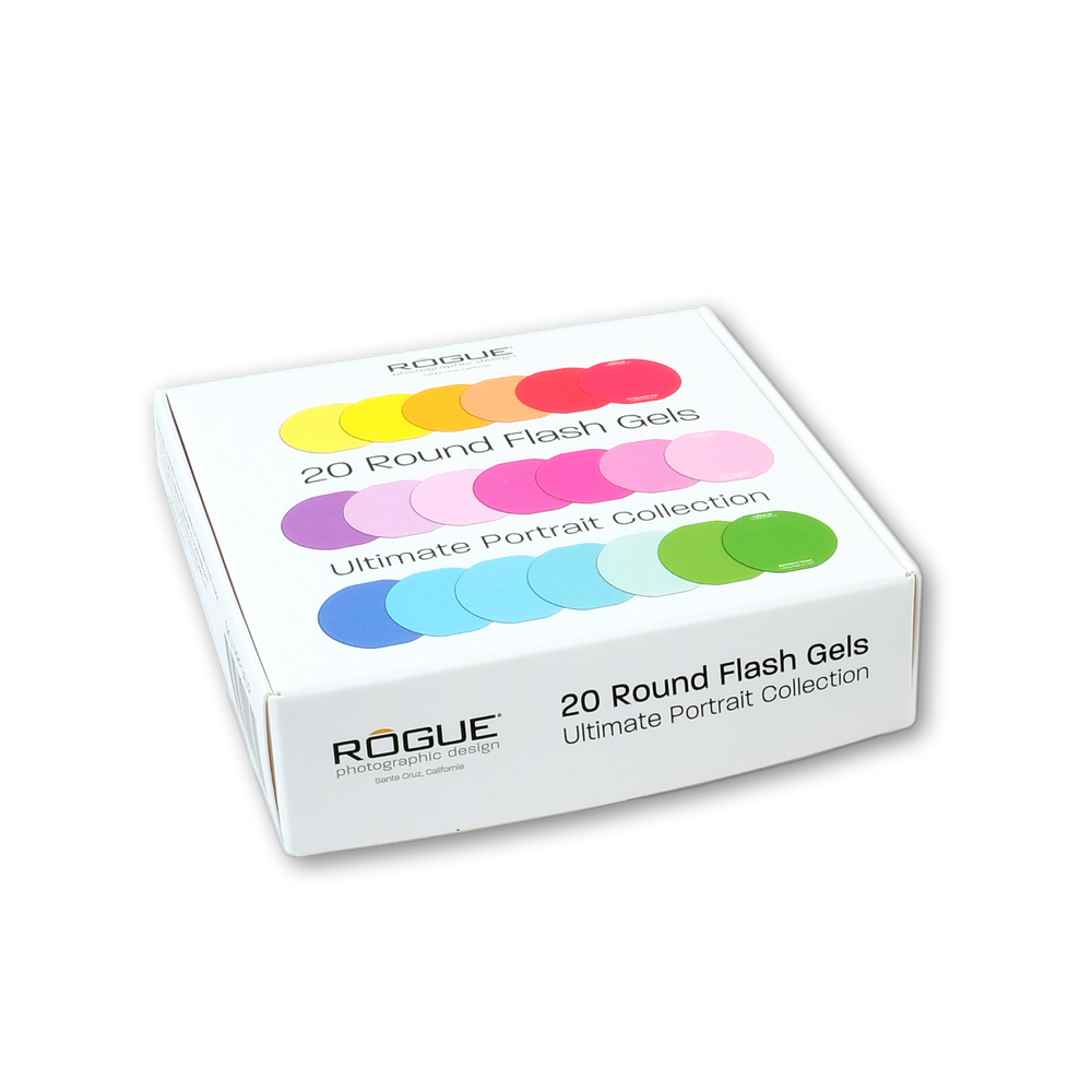 
                  
                    Rogue Round Flash 20 Gel Kit - Ultimate Portrait Collection
                  
                